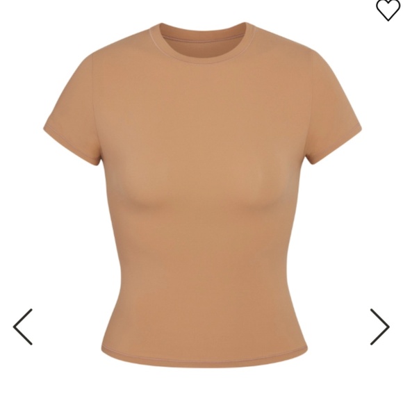 NWT Skims Fits Everybody T-shirt Size XL Sienna - Picture 2 of 6